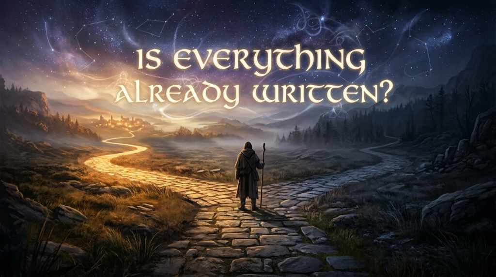 Is Everything Already Written? You're Just Following a Script?